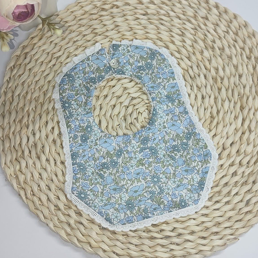 Babero Liberty Ciara azul